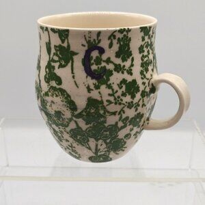 Anthropologie: Homegrown Collection Initial Mug "C"